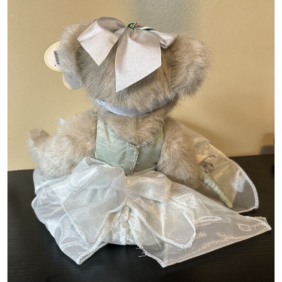 RARE The Bearington Bear Felicia and Flutterwings #1615 Wind UP Musical BearNWT - Picture 12 of 16